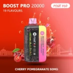 PYNE POD BOOST PRO 20000 Puffs Disposable Vape Cherry Pomegranate