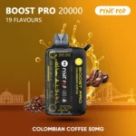 PYNE POD BOOST PRO 20000 Puffs Disposable Vape Colombian Coffee