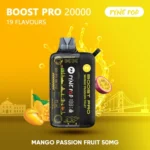 PYNE POD BOOST PRO 20000 Puffs Disposable Vape Mango Passion Fruit