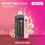 PYNE POD BOOST PRO 20000 Puffs Disposable Vape Peach Ice