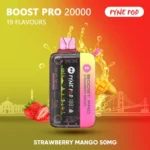 PYNE POD BOOST PRO 20000 Puffs Disposable Vape Strawberry Mango