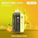 PYNE POD BOOST PRO 20000 Puffs Disposable Vape Triple Mango