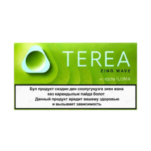 TEREA Green Zing Kazakhstan carton